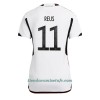 Camiseta de fútbol Alemania Marco Reus 11 Primera Equipación Mundial 2022 - Mujer